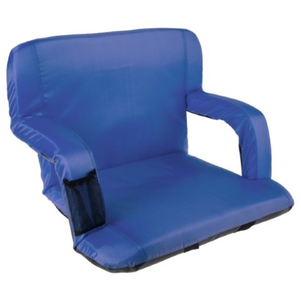Hastings Home Hastings Home Extra Wide Stadium Chair - Blue 276337ORK